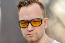 Водительские очки P02 yellow